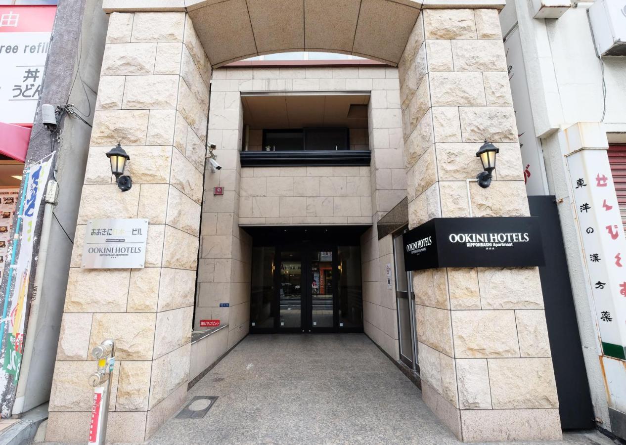 Ookini Hotels Nipponbashi Apartment Osaka Buitenkant foto